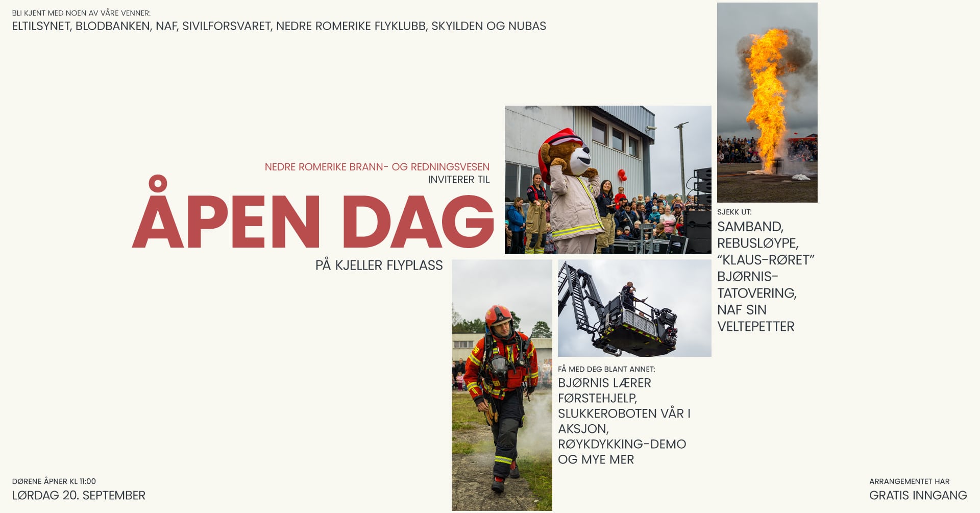 Åpen dag Kjeller Flypass lørdag 20. september