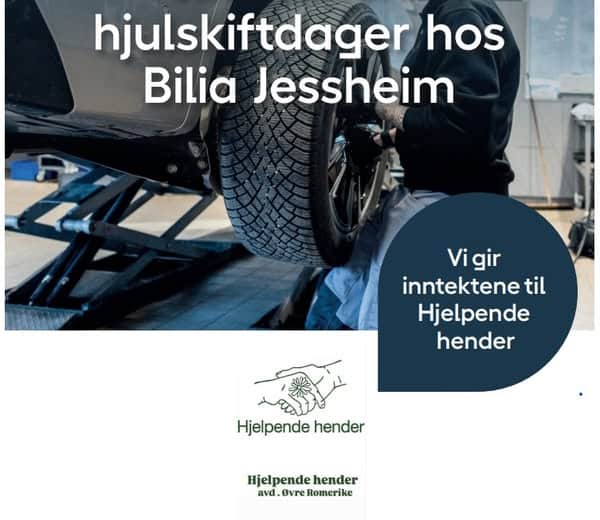 Hjulskiftedager hos Bilia Jessheim